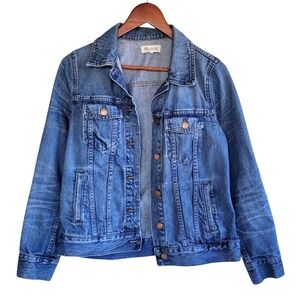 Madewell Denim Jean Jacket Blue Women's Medium